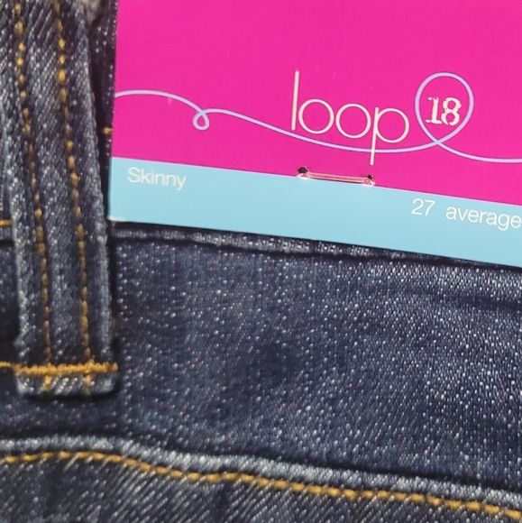 NWT Loop 18 Junior Plus Skinny Jeans 27 - Picture 4 of 4